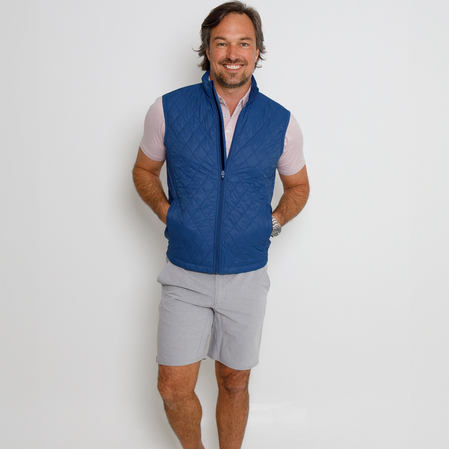 Seaworth Vest - Dark Denim/Faded Denim Heather-gallery-44300633702625