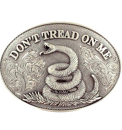 Nocona Don't Tread On Me - Belt Buckle