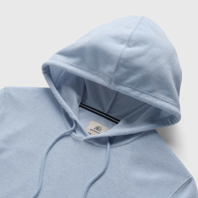 Dave Saltwater Terry Hoodie - Skyway Blue-gallery-47040666992898