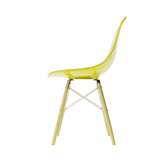 Clear Yellow MicroShell Chair™-gallery-47786856120606