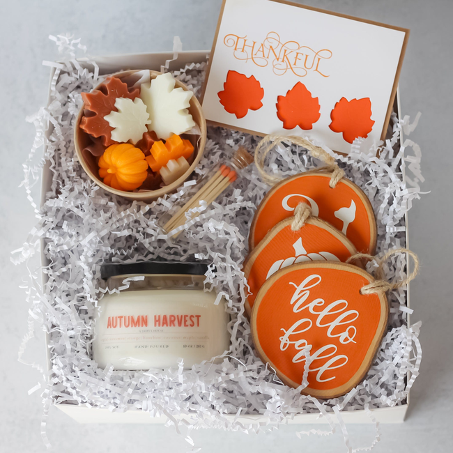 Thankful Gift Set Candle, Melts, Ornaments, Greeting Card & Matches-gallery-30659628204102