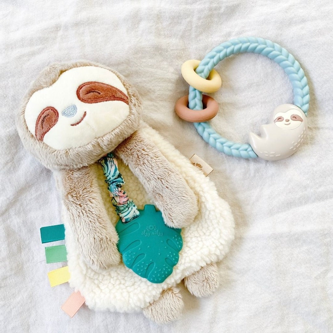 Ritzy Rattle® with Teething Rings-gallery-28297721741483