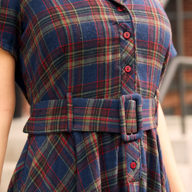 Rustic Elegance Casual Dress-gallery-37178284933291