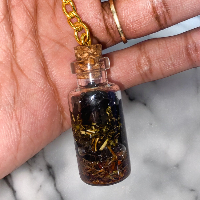 Remove Negative Energy Keychain-gallery-33829443862585