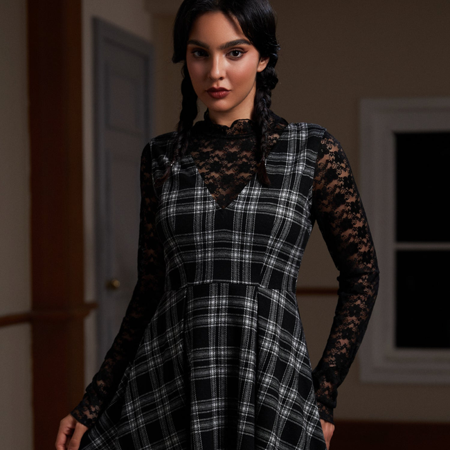 Cute as a Nutmeg Fit & Flare Dress-gallery-37155266887851