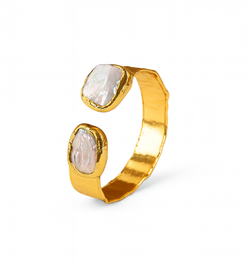 Double Pearl Cuff