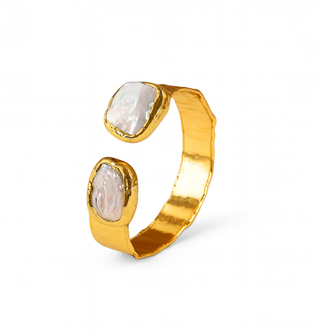 Double Pearl Cuff