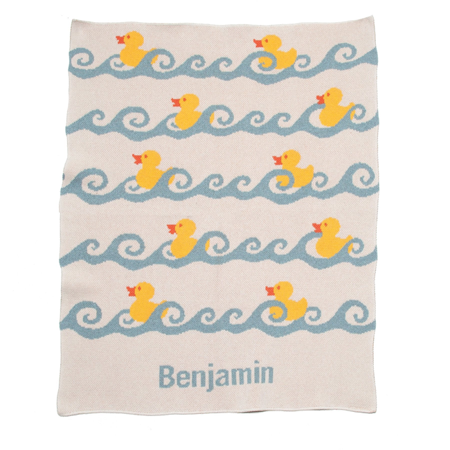 Baby Ducky Personalized Blanket-gallery-46682890699043