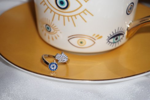 .925 Sterling Silver See The Good Ring