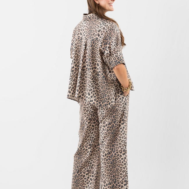 Peacemaker Pant Set - Khaki Leopard-gallery-50818412970272