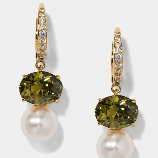NATURAL BEAUTY GREEN DROP EARRING-gallery-46884318216451