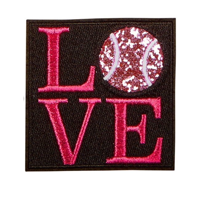 Love Tennis Ball - Black-gallery-30007259857094