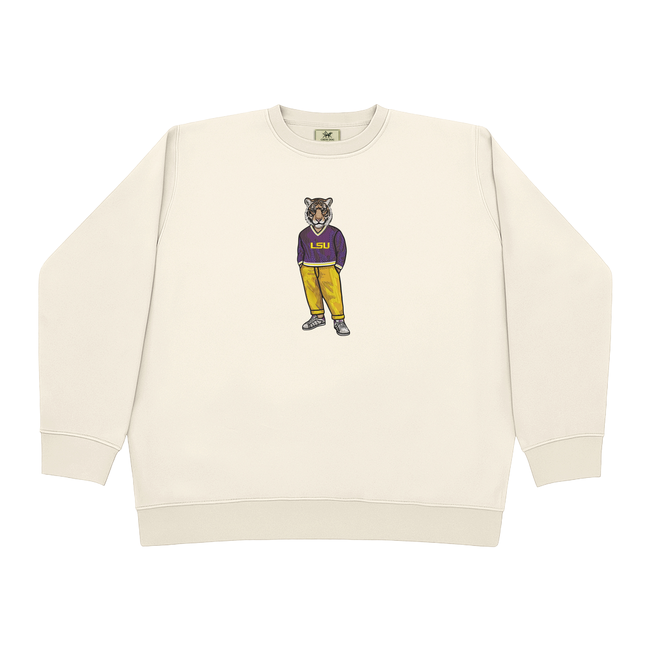 LSU Original Embroidered Crewneck-gallery-60491228184893