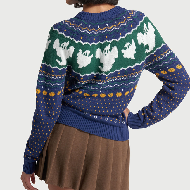 Happy Hauntings Fair Isle Sweater-gallery-37010567463083