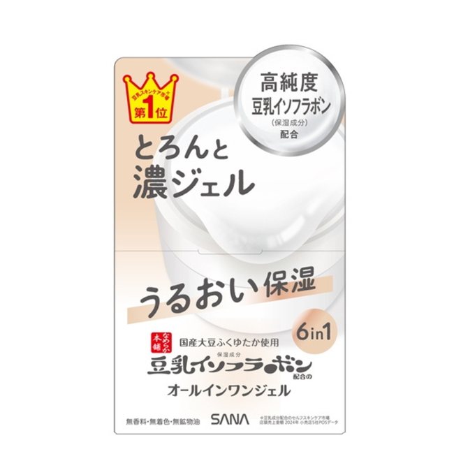 Nameraka Honpo: Isoflavone Extra Moist Gel NC (100g)-gallery-49196349686011