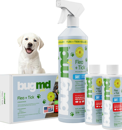BugMD Flea and Tick Spray Concentrate For Dogs