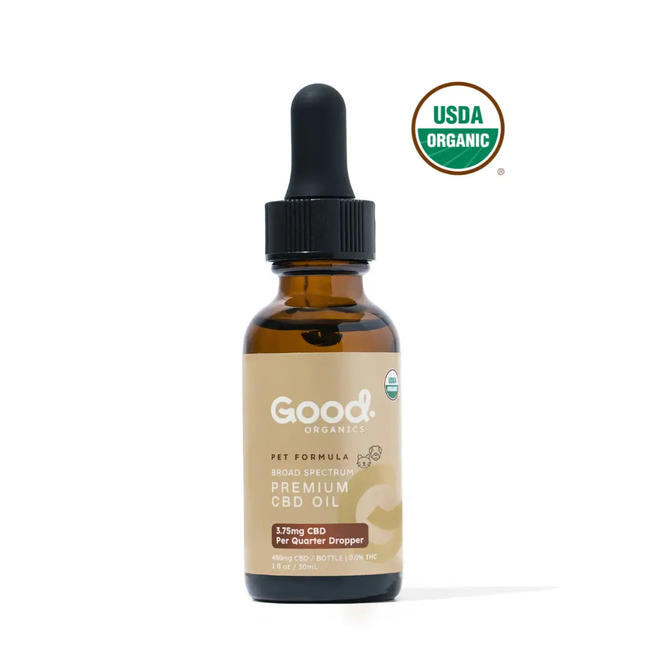 USDA ORGANIC CBD TINCTURE FOR DOGS, CATS & PETS-gallery-58134650519861