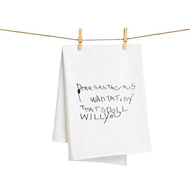 White Cotton Custom Kids Artwork Towel-gallery-38233213731039