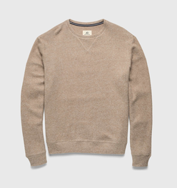 Butch Cashmist Crewneck - Camel Heather