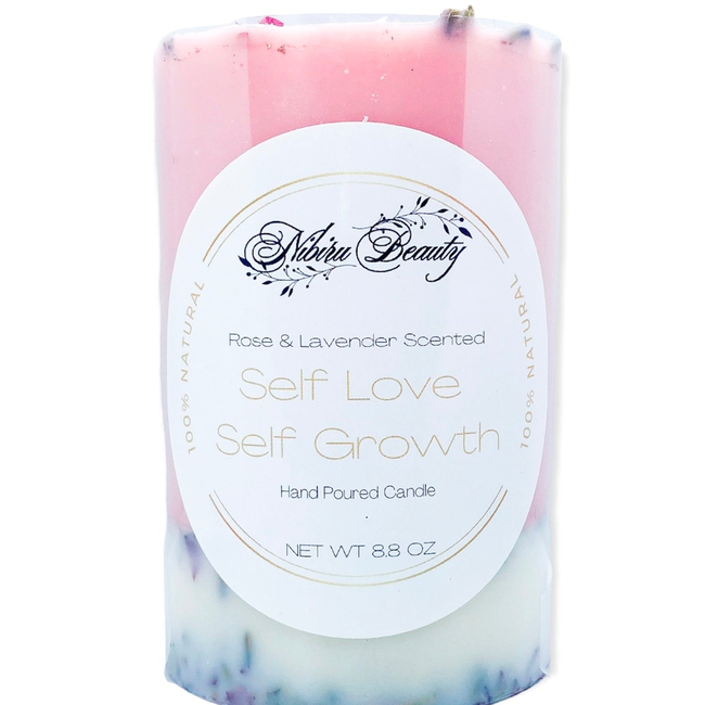 Self Love/Self Growth Candle-gallery-31323330150457