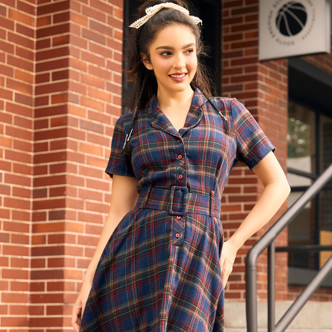 Rustic Elegance Casual Dress-gallery-37178284409003