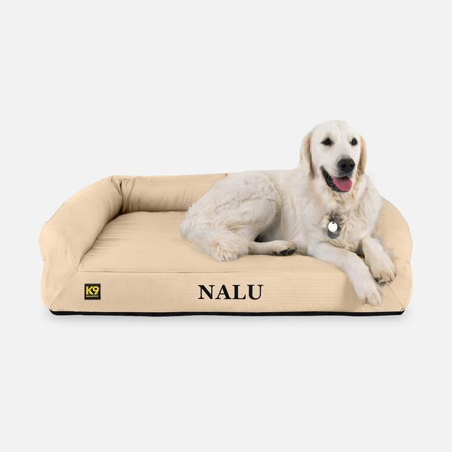 Tough Ripstop™ Rectangle Bolster Orthopedic Dog Bed-gallery-35542734995595