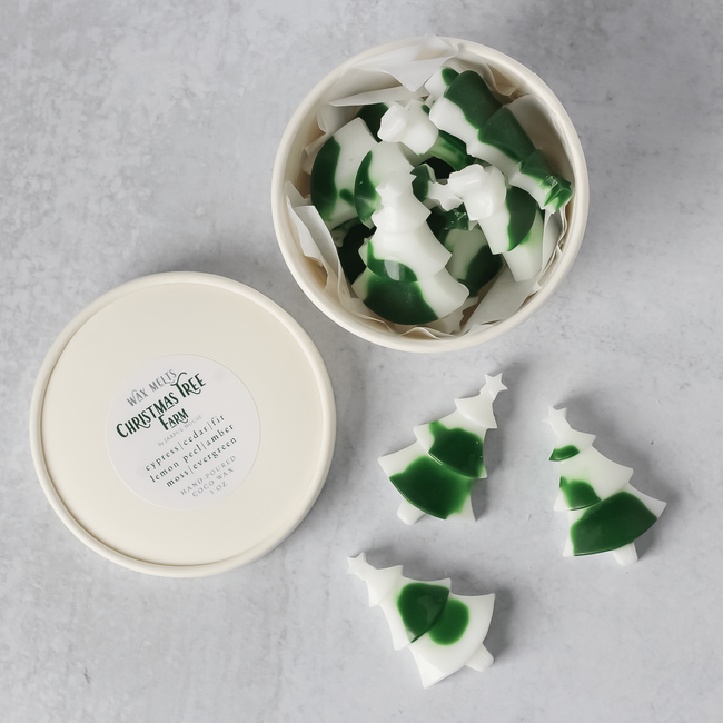 Christmas Tree Farm Gift Set Candle + Melts + Matches-gallery-30659683844166