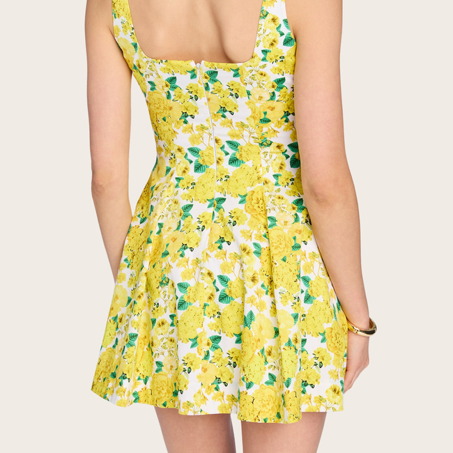 Courtney Floral Poplin Dress-gallery-43917668188410