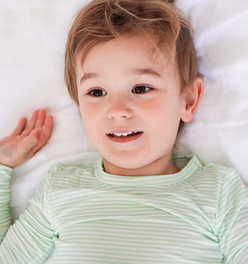 Pear Stripe Bamboo Toddler Pajama