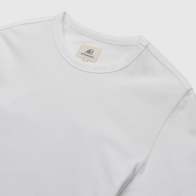 Salty Scoop Jersey Tee - White-gallery-42438605209858