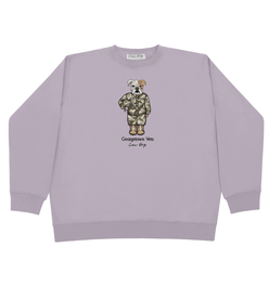 Georgetown Veterans Embroidered Crewneck