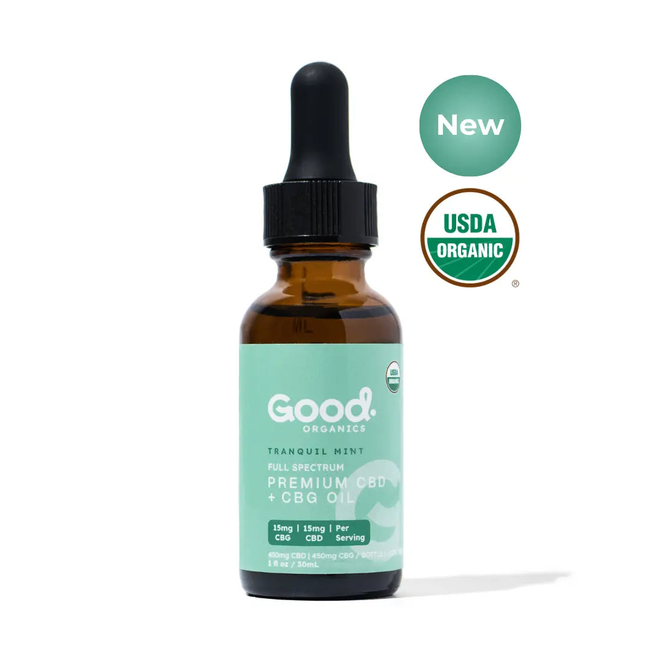 USDA Organic CBD + CBD Tincture - 15mg:15mg-gallery-58303371542837