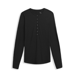 Women's Travel Henley Long Sleeve