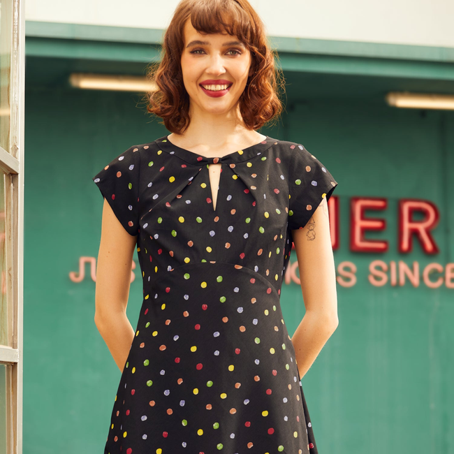 The Dot Dot Diner Dress-gallery-39212789858475