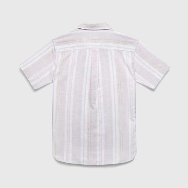 Joey Stripe Shirt - White-gallery-47040741179650