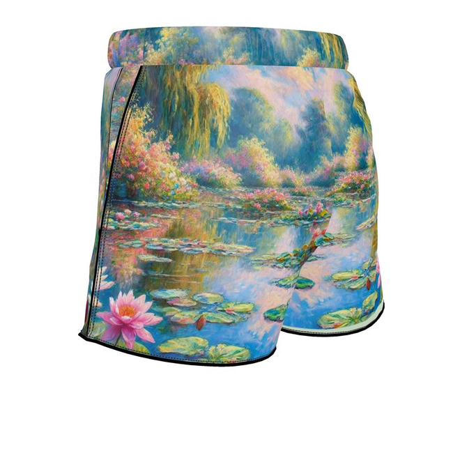 Justice in Bloom Luxury Pajama Shorts-gallery-32082071781442