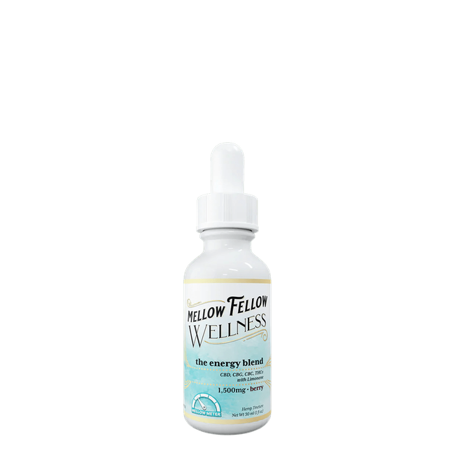 The Energy Blend CBD Tincture - 1500mg - Berry-gallery-37327698231502