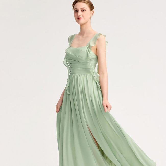 ever LUNARA|Flowing Ribbon Chiffon Bridesmaid dress-gallery-33429895675978