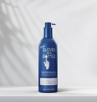Gloves In A Bottle Shielding Lotion 8 Oz Bottle with a New Pump