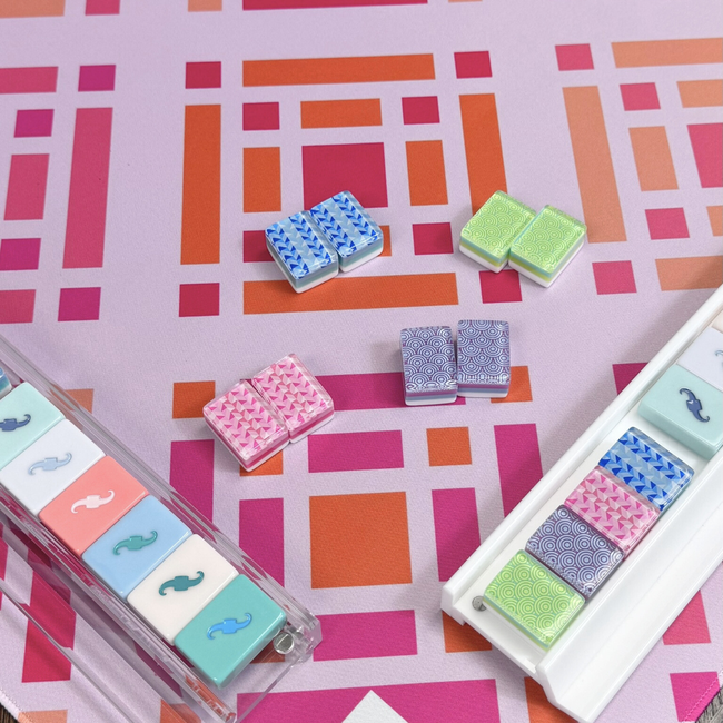 MAHJONG MAT | Brightside | 33" x 33"-gallery-50596983374135