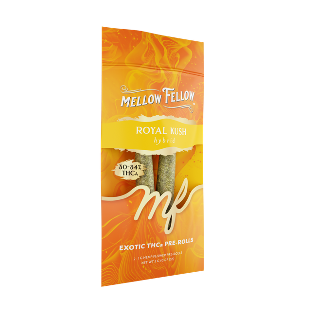 THCa Prerolls - 2 pc 2g Private Reserve Exotic - Royal Kush (Hybrid)-gallery-38508448678094