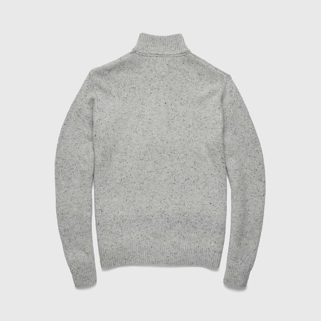 Robbie Mock Sweater - Heather Grey-gallery-44084569440514