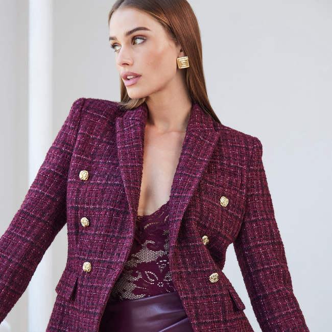 Emilio Tweed Blazer-gallery-44999332397306