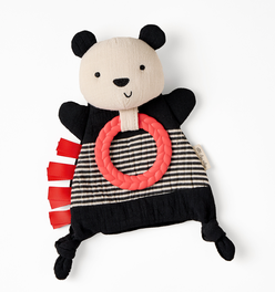 Bitzy Crinkle™ Sensory Crinkle Toy with Teether