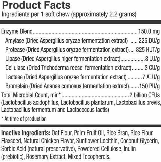 Probiotic Digestive Chews | Flora + Flourish-gallery-35195758248145