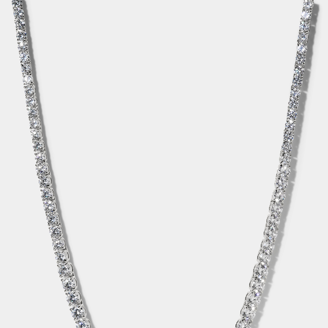STELLAR CZ SLIDER COLLAR NECKLACE-gallery-48486055969027