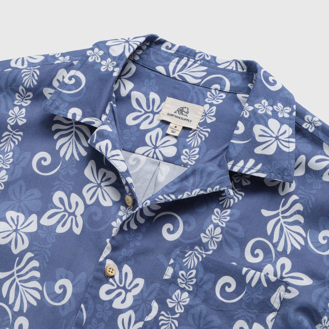 Mariner Hawaiian Camp Collar Shirt - Hawaii blue-gallery-45068430573826
