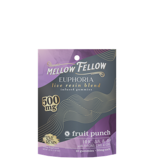 Euphoria Blend Live Resin M-Fusions Edibles Fruit Punch 500mg