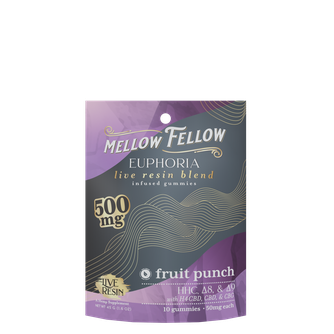 Euphoria Blend Live Resin M-Fusions Edibles Fruit Punch 500mg