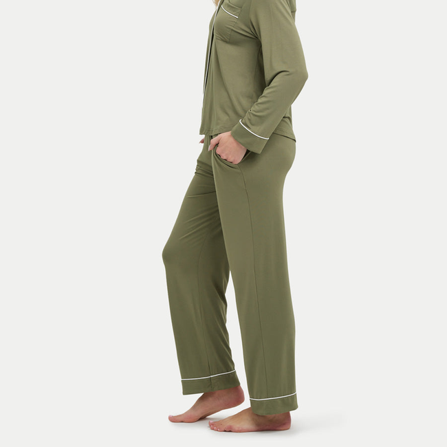 Long Sleeve Bamboo Pajama Set-gallery-41445334810864